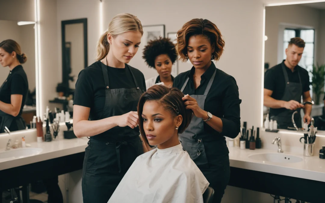 coiffeuse professionnelle
